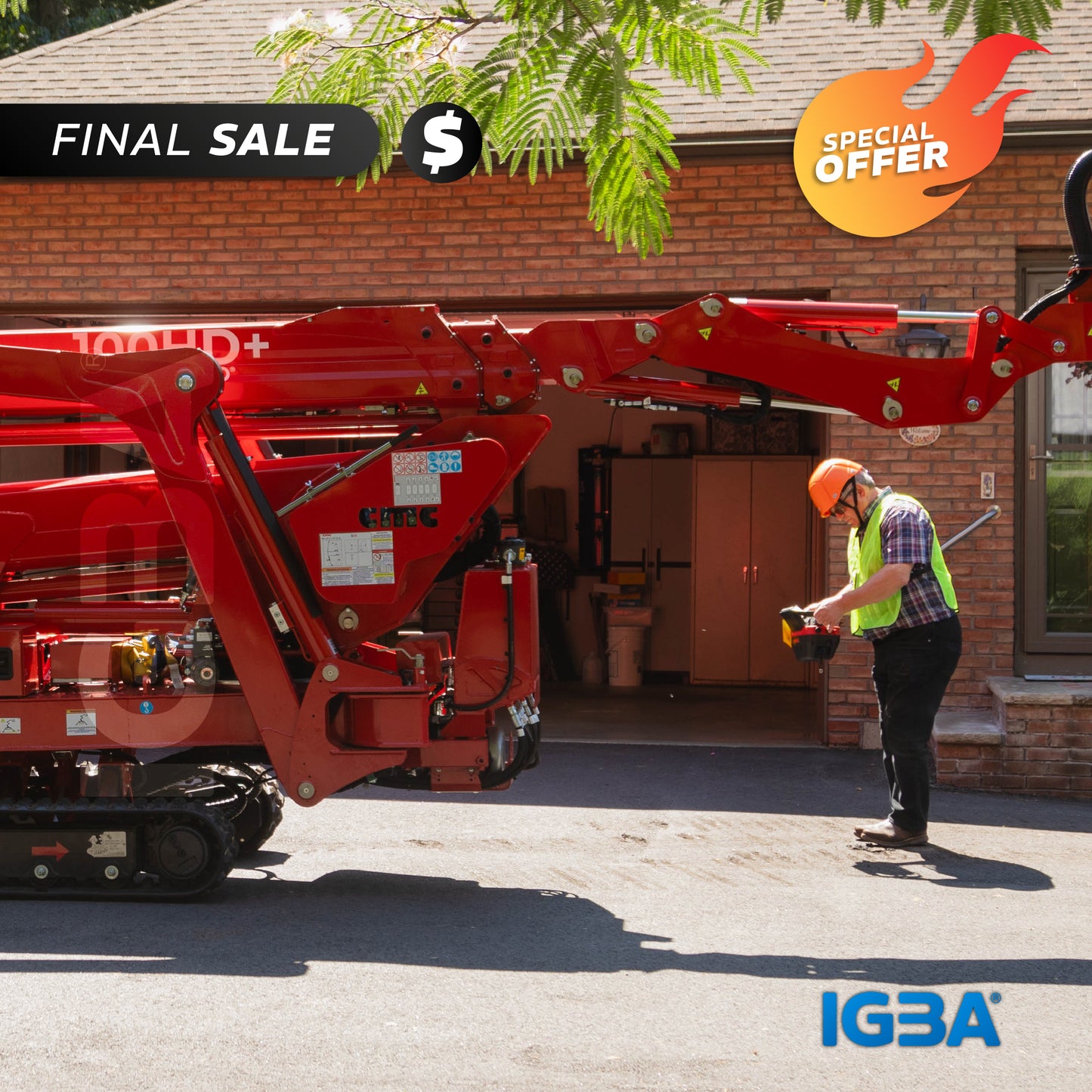 100HD+ Arbor Pro® Tracked Aerial Lifts