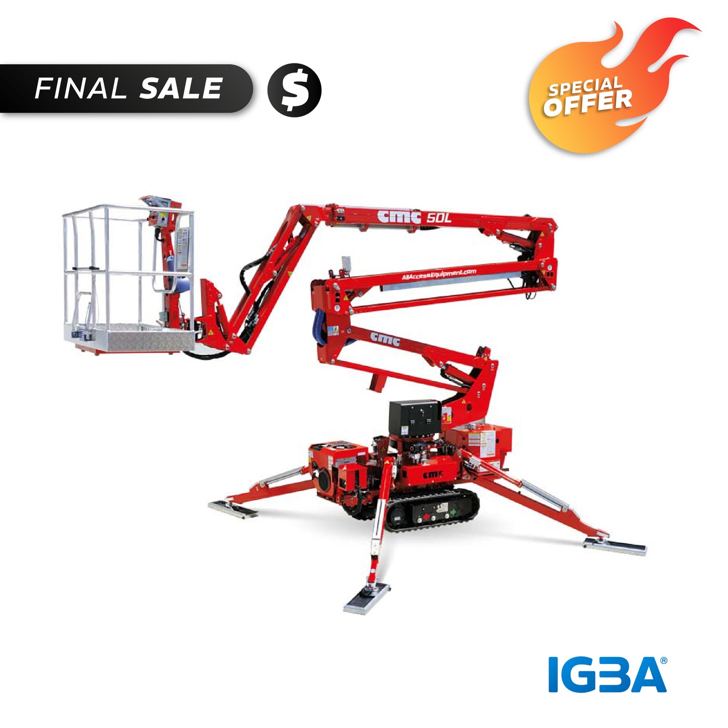 50L Tracked Aerial Lifts