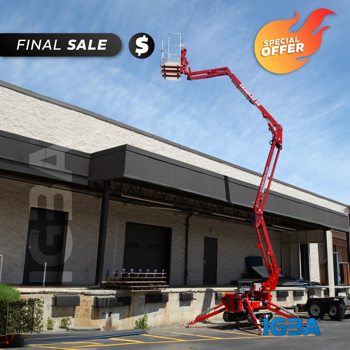 50L Tracked Aerial Lifts