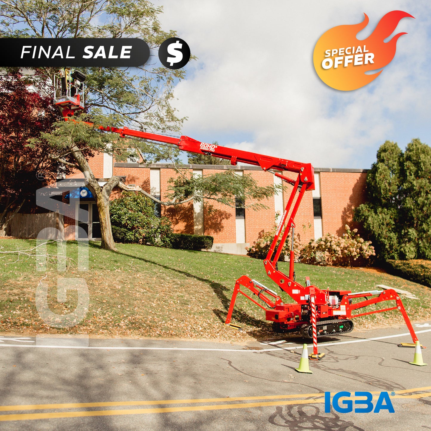 60HD+ Arbor Pro® Tracked Aerial Lifts