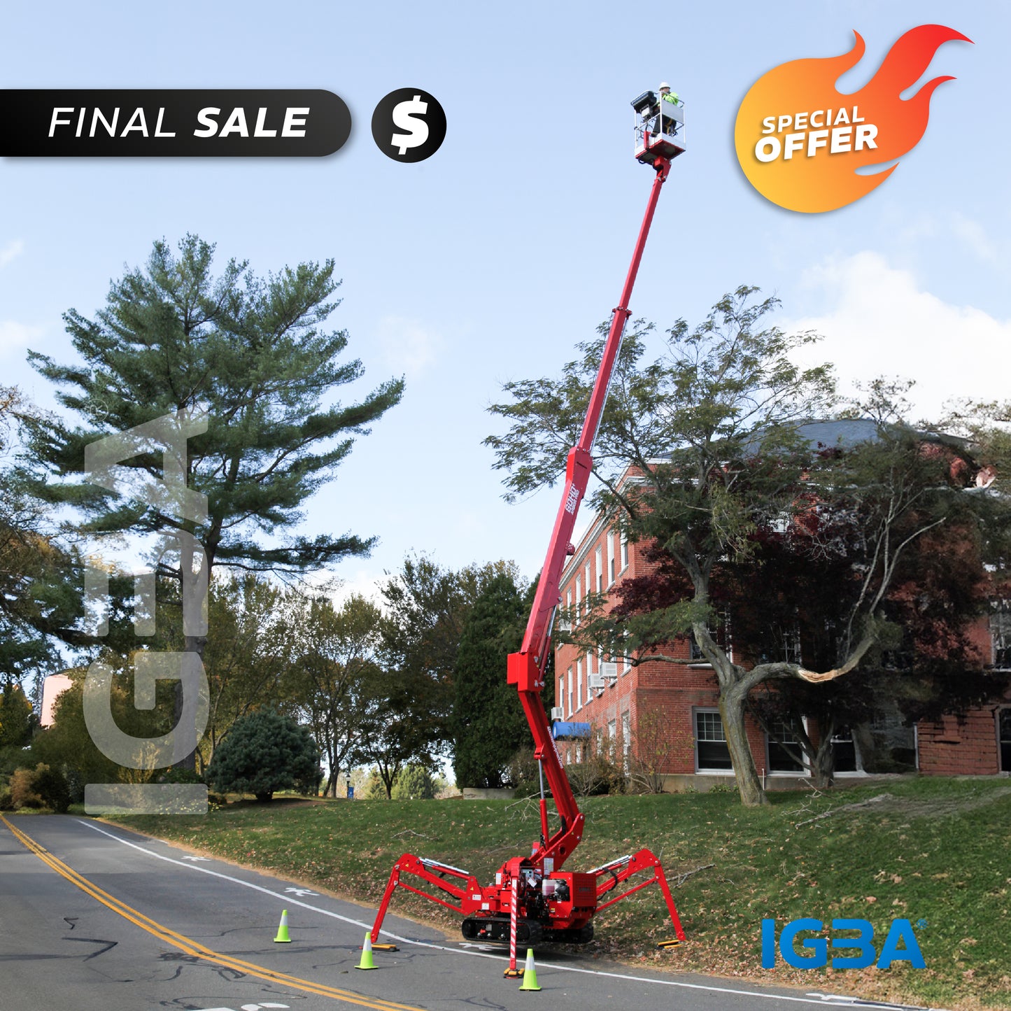 60HD+ Arbor Pro® Tracked Aerial Lifts