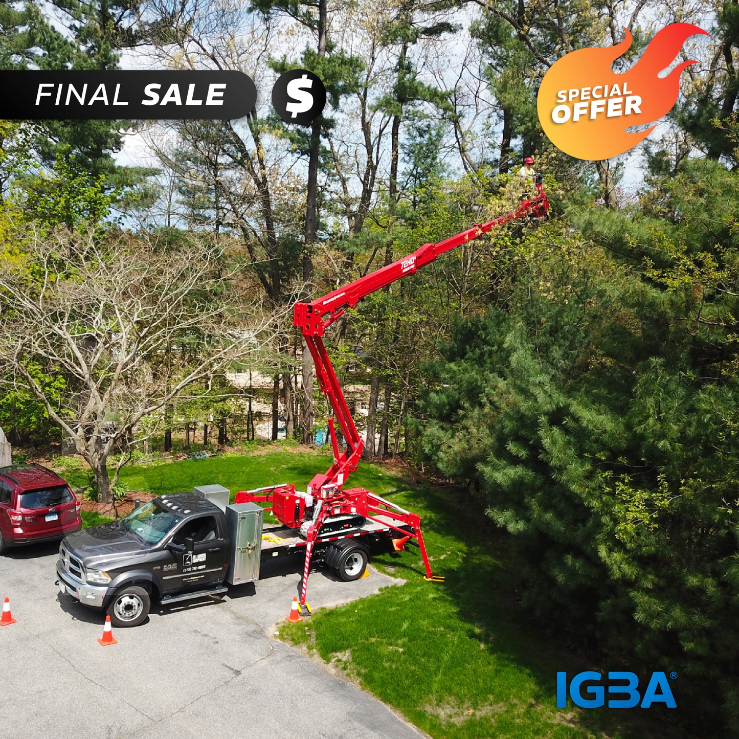 70HD+ Arbor Pro® Tracked Aerial Lifts