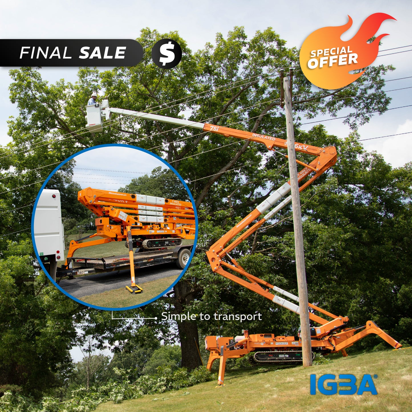 75i Tracked Aerial Lifts