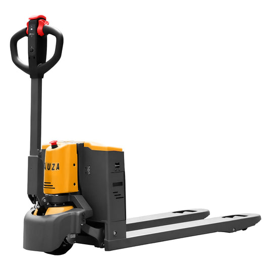 BAMAC Full Electric Pallet Jack 3300lbs Cap. Forks 48" x27" with Emergency Key Switch