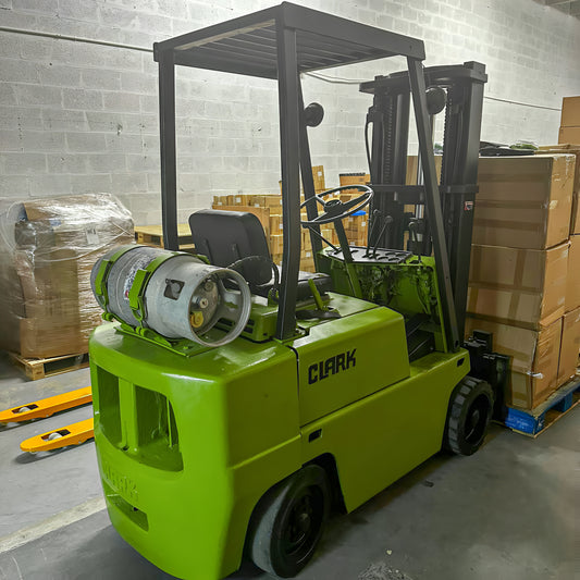 Used CLARK Forklift, C500 50, Triple Mast, 5,000 lb Capacity